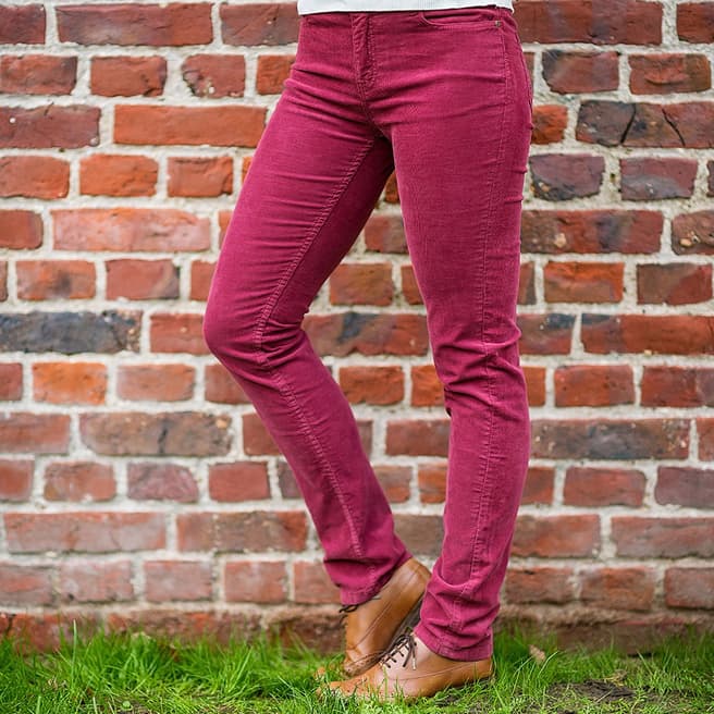 Baleno Red Skinny Trousers