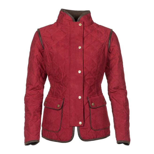Baleno Red Quilted Country Jacket