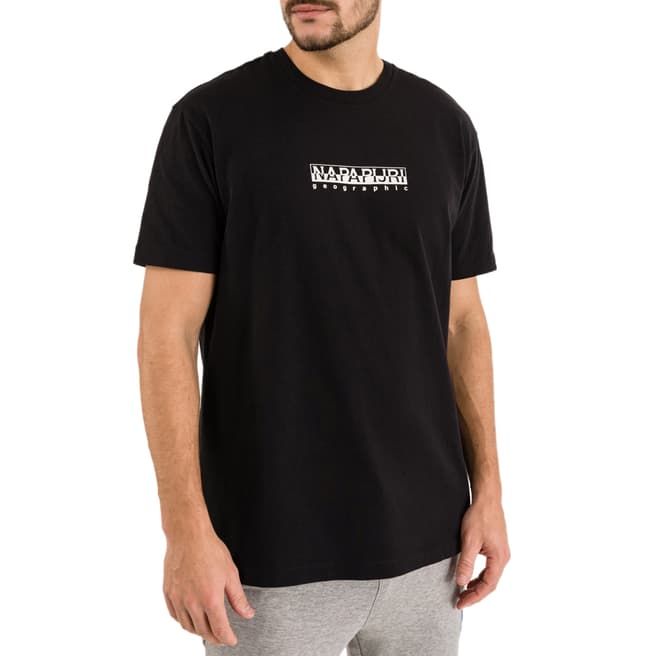 Napapijri Black Logo T-Shirt
