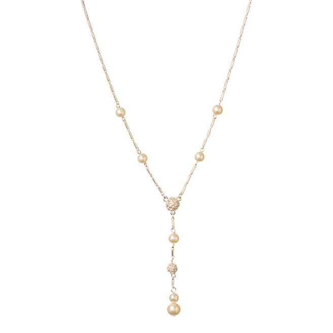 Givenchy Gold 2000 Vintage Lariat Necklace 
