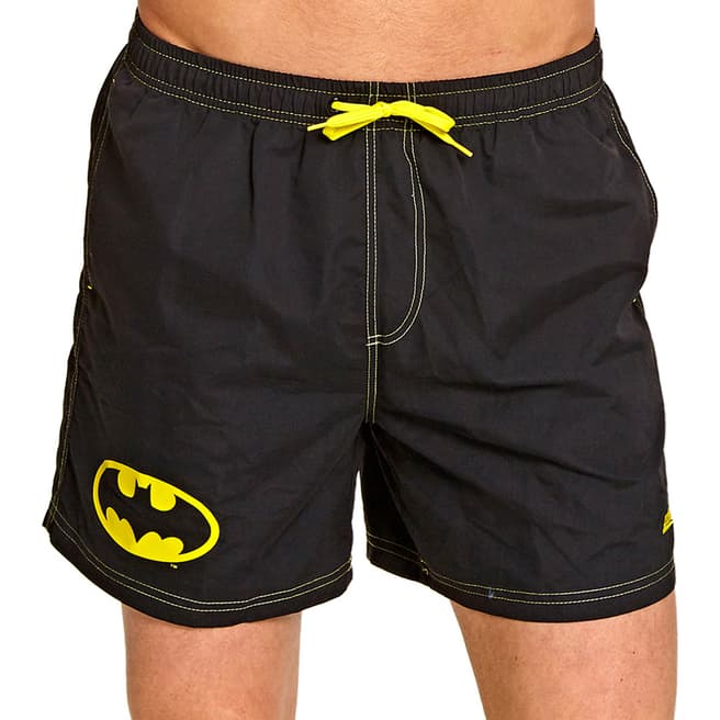 Zoggs Black Batman 15 Inch Swimshorts