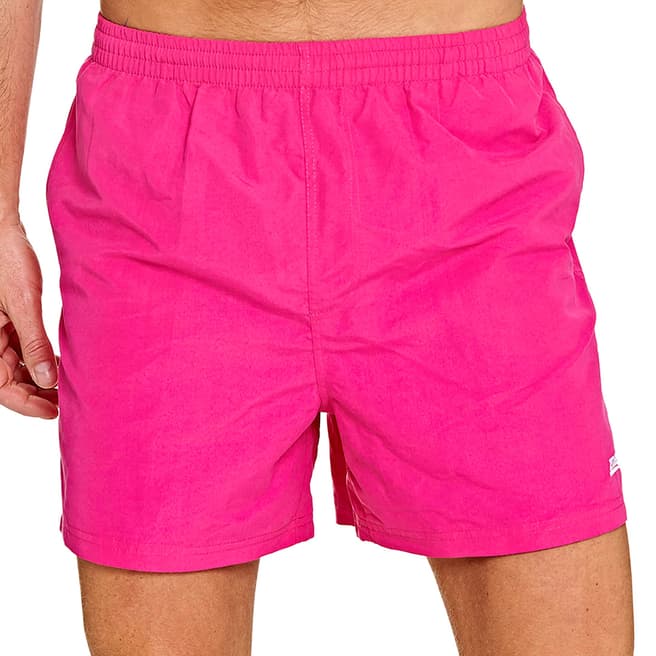 Zoggs Pink Penrith 17 Inch Swimshorts