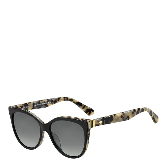 Kate Spade Black Daesha Cat Eye Sunglasses