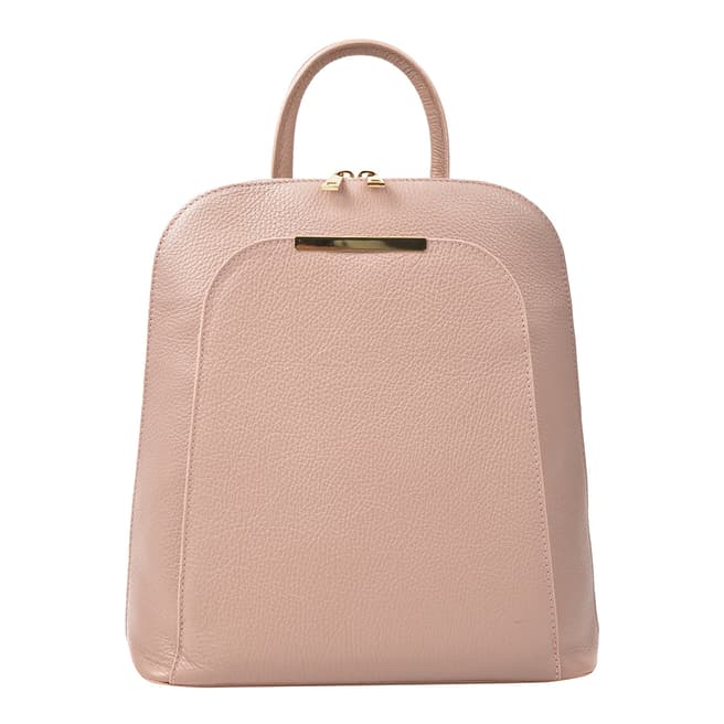 Renata Corsi Pink Leather Backpack