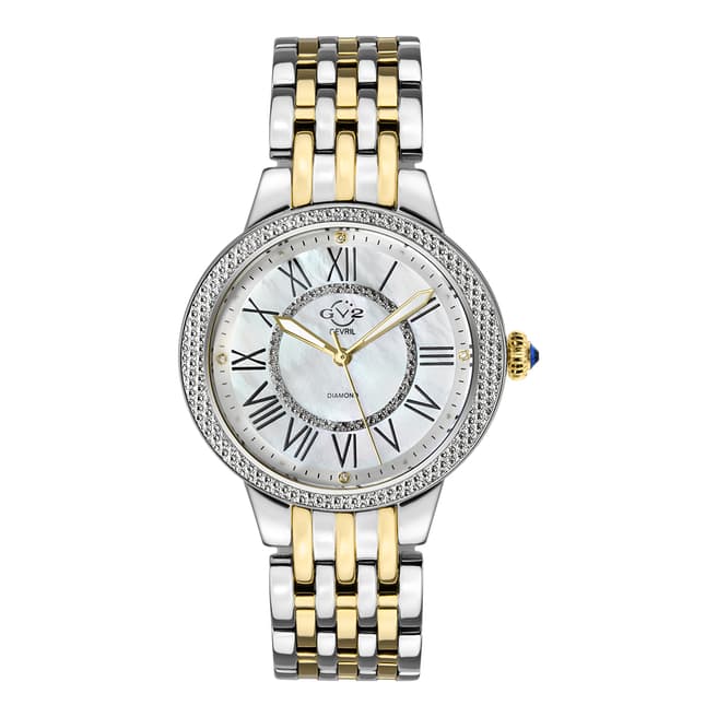Gevril Women's Silver/Gold Astor II Watch