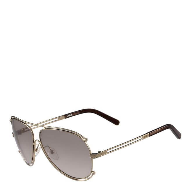 Chloe Women's Gold Sunglasses 61mm 