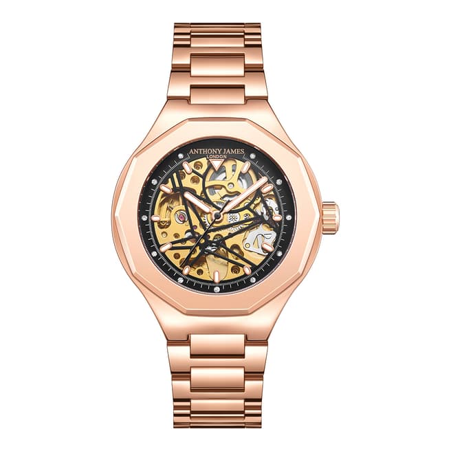 Anthony James Men's Anthony James Limited Edition Gold Watch