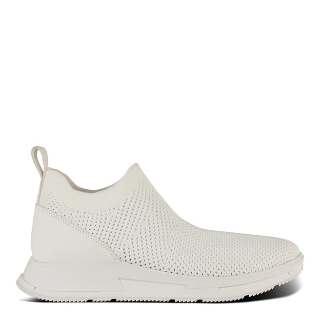FitFlop White Max Flexknit Sneakers