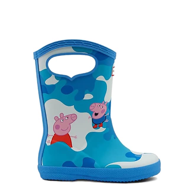 Hunter Forget Me Not Classic Wellies