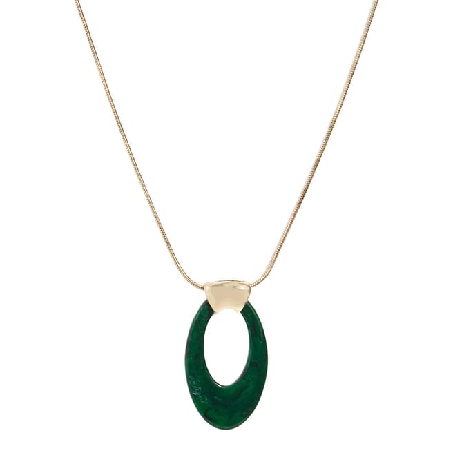 Phase Eight Green Thelma Pendant Necklace