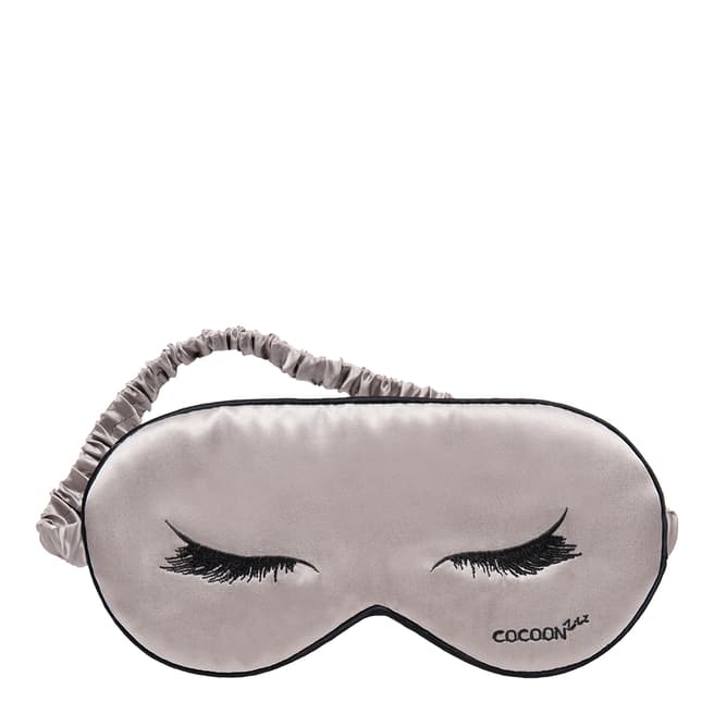Cocoonzzz Mulberry Silk Lash Embroided Eye Mask