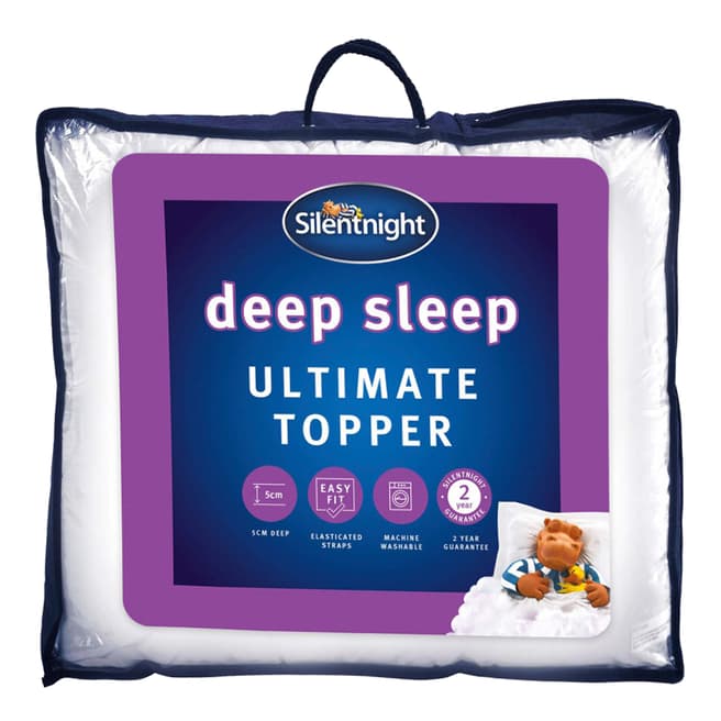 Silentnight Luxury Deep Sleep Small Double Mattress Topper