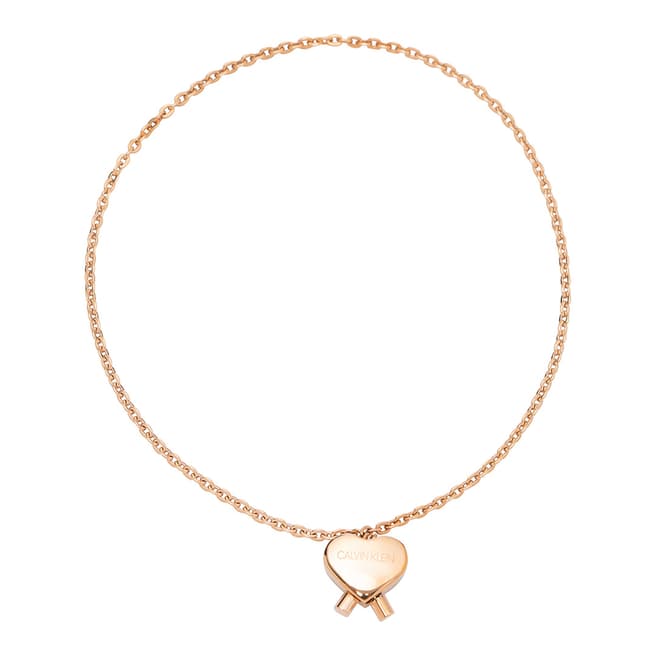 Calvin Klein Rose Gold Side Bracelet
