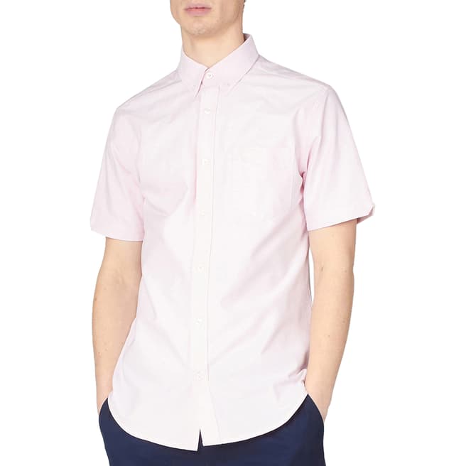 Ben Sherman Pink Cotton Oxford Shirt 
