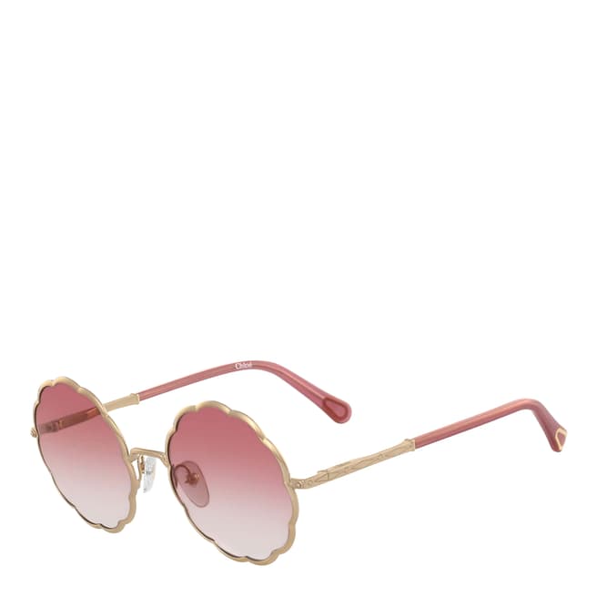 Chloe Women's Rose Gold Sunglasses 49mm