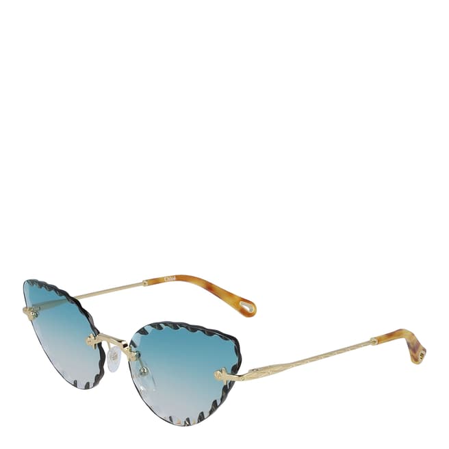 Chloe Women's Gold Sunglasses 60mm