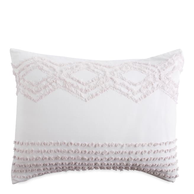Peri Home Cut Geo Housewife Pillowcase, Lilac