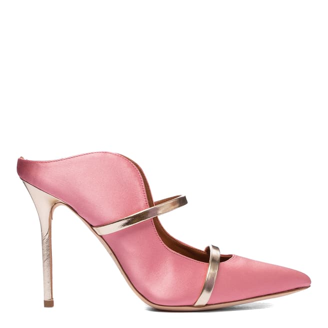 Malone Souliers Pink Maureen Pointed Mules
