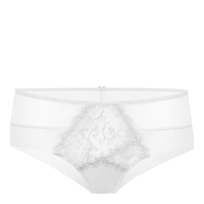 Le Vernis White Hipster Brief
