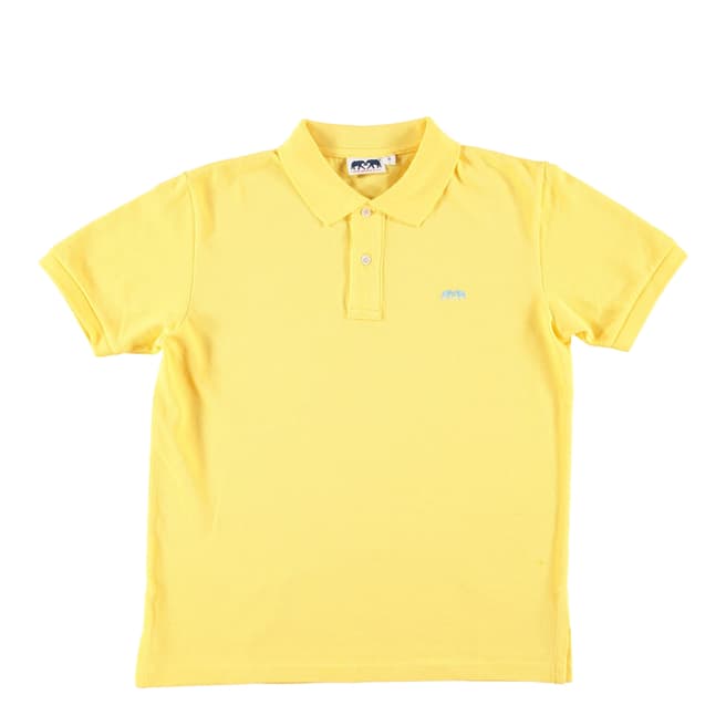 Love Brand & Co Lemon Yellow Classic Short Sleeved Polo