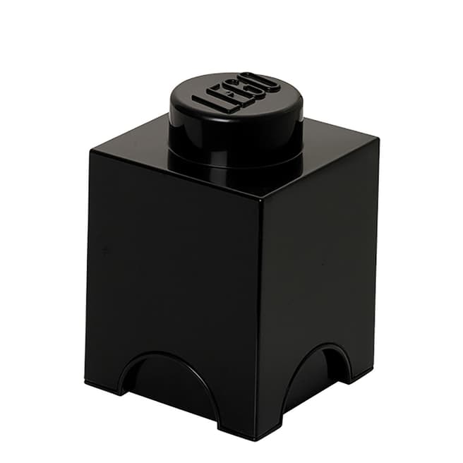 Lego Black 1 Brick Storage Box