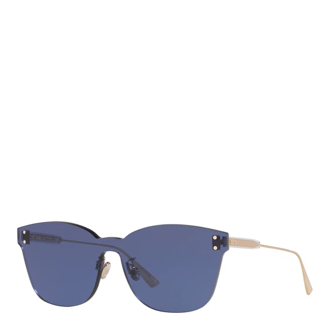 Dior Women's Blue/Gold Dior Sunglasses 99mm