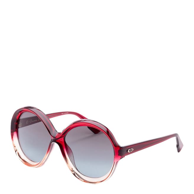 Dior Women's Burgundy/Blue Dior Sunglasses 58mm