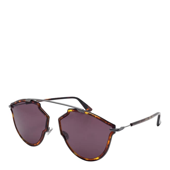 Dior Women's Purple/Brown Havana Dior Sunglasses 58mm