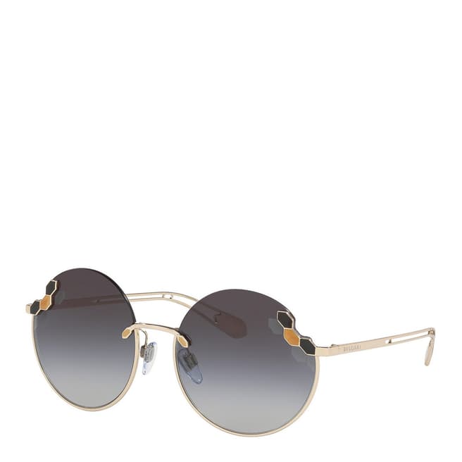 Bvlgari Women's Blue/Gold Bvlgari Sunglasses 57mm
