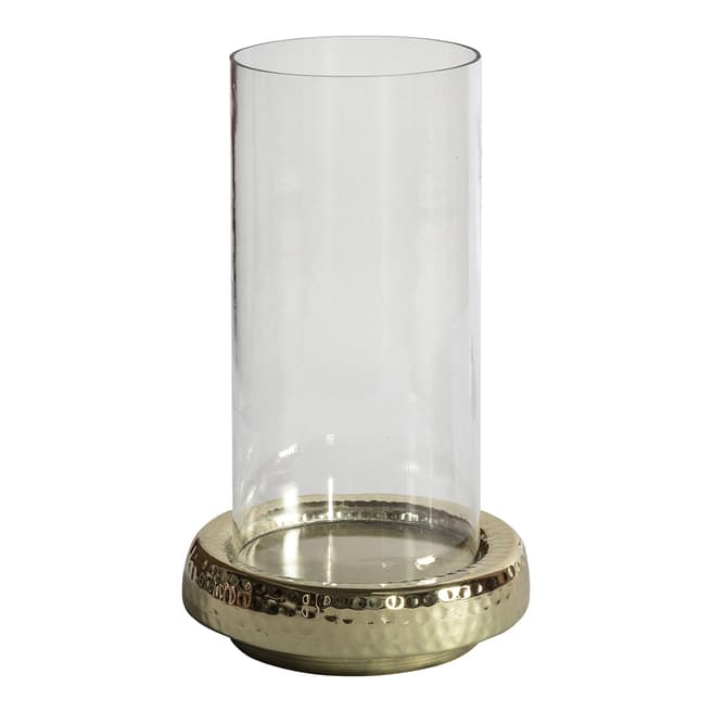 Gallery Living Moulin Candle Holder Large Gold, 19.5x19.5x25cm