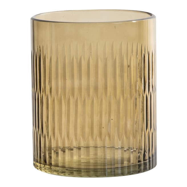 Gallery Living Neuler Candle Holder Gold Small, 12.5x12.5x15.5cm