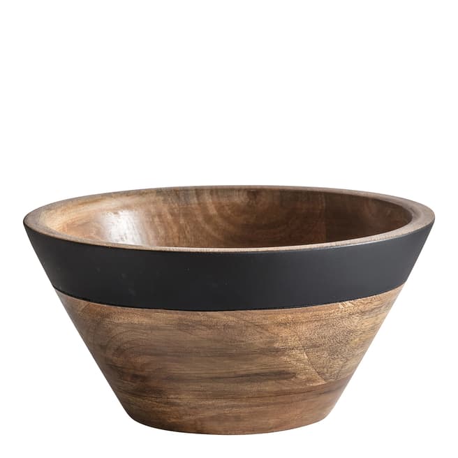 Gallery Living Organo Bowl Small Black, 20x20x10cm