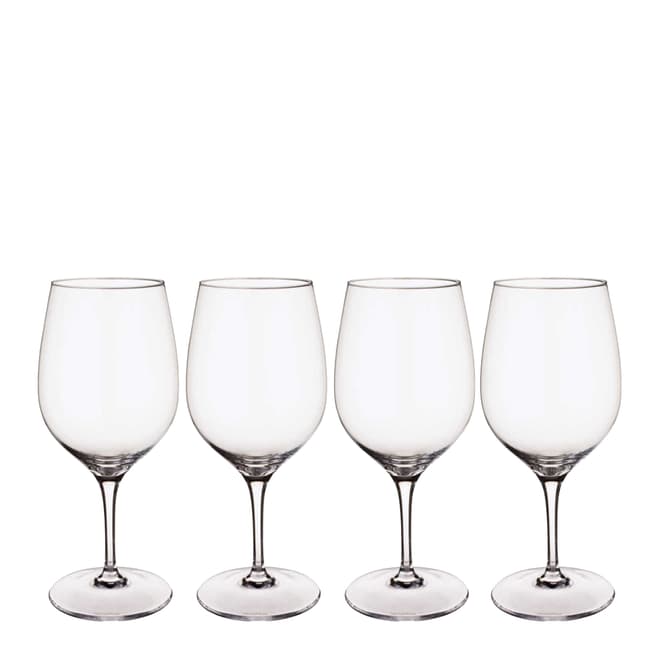 Villeroy & Boch Entrée Set of 4 Red Wine Goblets