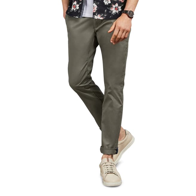 Ted Baker Mid-Green Seenchi Slim Fit Chino