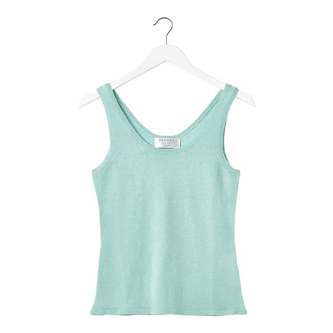 Denner Cashmere Turquoise Light Cashmere Camisole