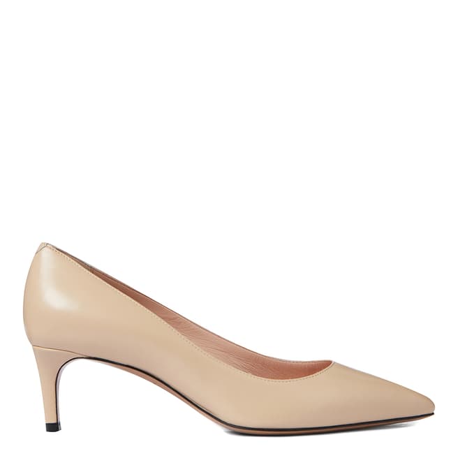 BALLY Nude Leather Euan Pumps