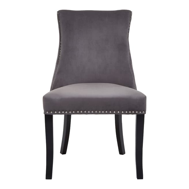 Fifty Five South Kensington Townhouse Dark Grey Dining Chair