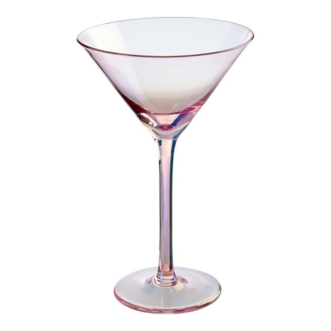 Premier Housewares Frosted Deco Set Of Martini Glasses