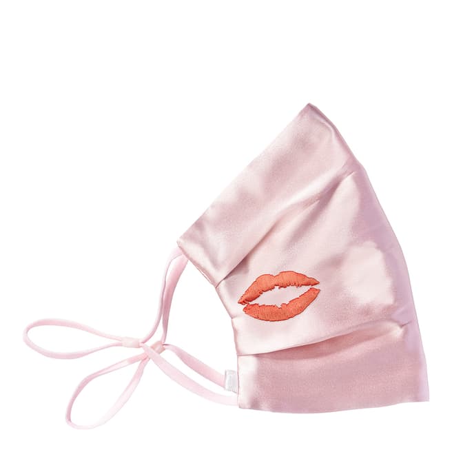 Slip Silk Face Mask, Pink Kiss