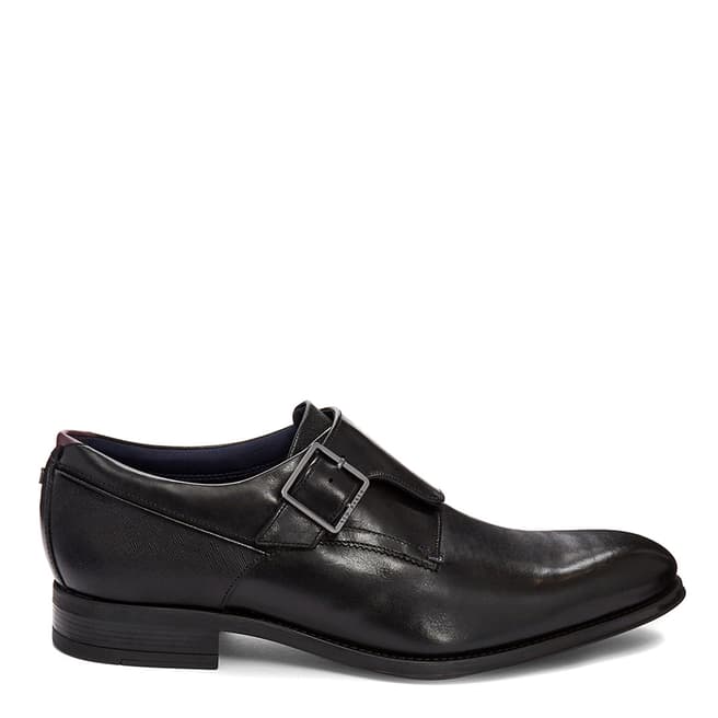 Ted Baker Black Carmo Smart Buckle Shoes