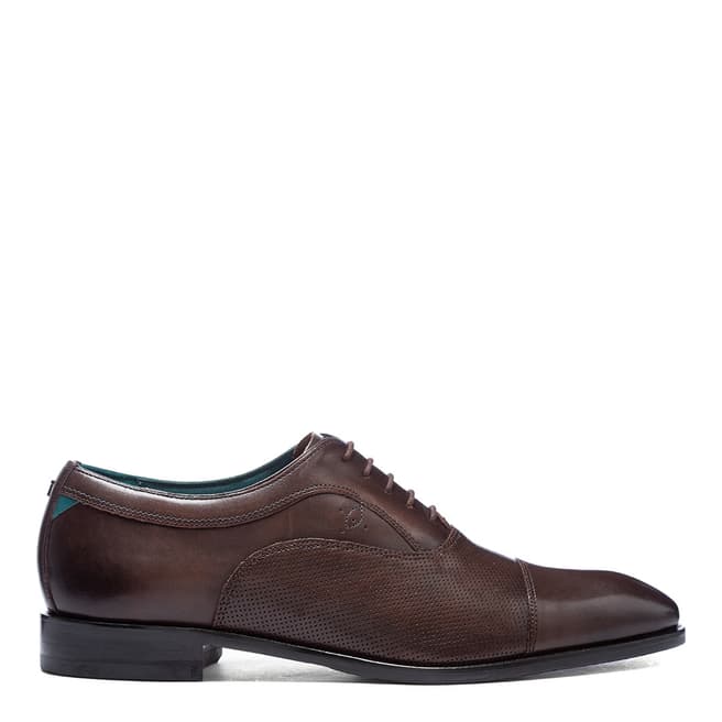 Ted Baker Brown Fualinn Leather Oxford Shoes