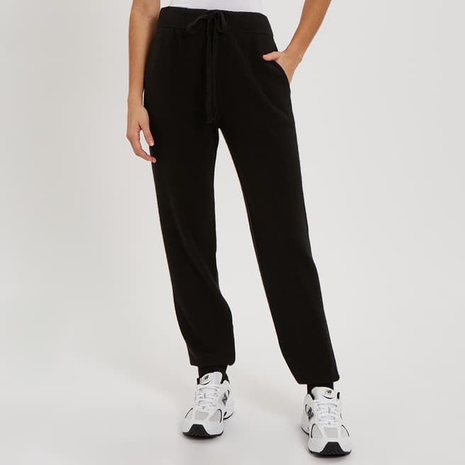 N°· Eleven Black Cashmere Luxe Joggers