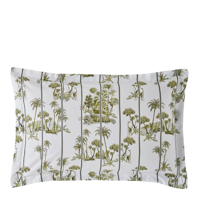 Ted Baker Laurel Pair of Oxford Pillowcases, Olive