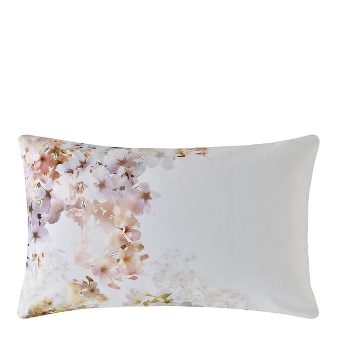 Ted Baker Vanilla Pair of Housewife Pillowcases, Pastel