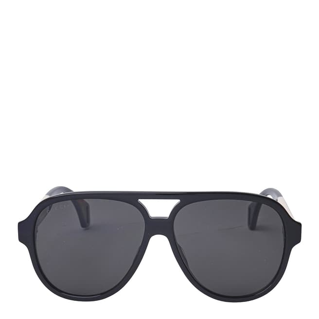 Gucci Men's Black/Multi Sunglasses 58mm