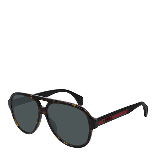 Gucci Men's Brown/Multi Sunglasses 58mm