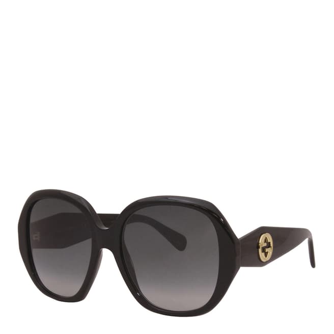 Gucci Women's Black Sunglasses 56mm