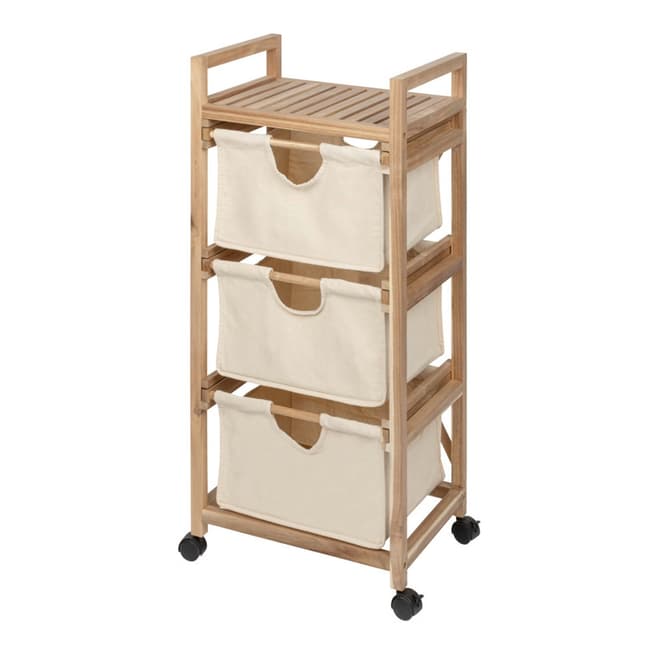 Wenko Oslo Shelving Unit with 3 Drawers