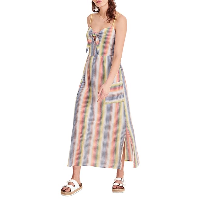 hush Multi Stripe Rosato Midi Dress