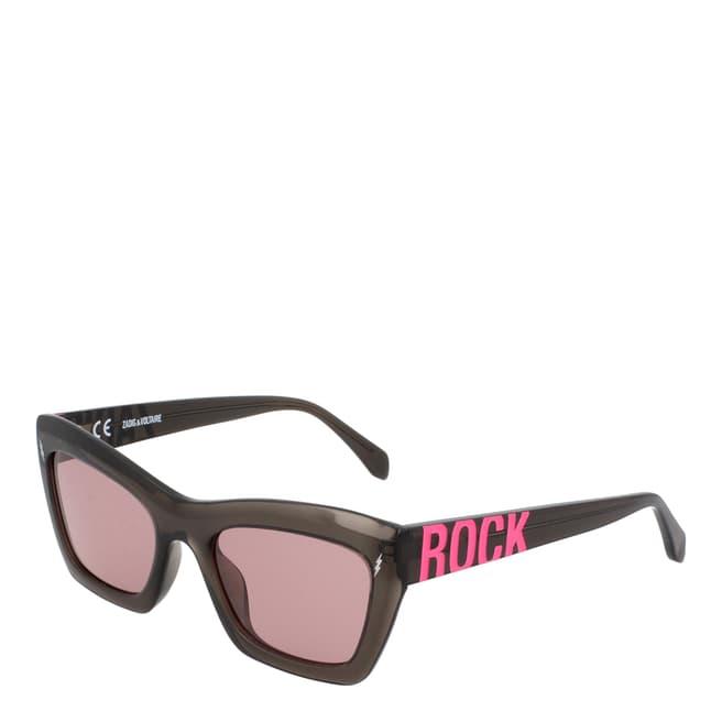 Zadig & Voltaire Grey Rock Cat Eye Sunglasses